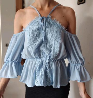 Zomer blouse cold shoulder 38 M 40 L May