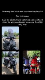 Zoek: Opknap Scooter met Schade, Fietsen en Brommers, Brommers | Schadebrommers, Verzenden, Maximaal 45 km/u, Overige merken