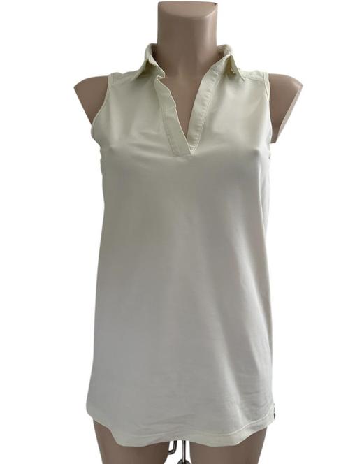Penn & Ink top wit travel S, Kleding | Dames, Tops, Zo goed als nieuw, Wit, Zonder mouw, Ophalen of Verzenden