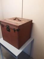 Vintage reiskoffer / hutkoffer / reisdekenkist / kist, Ophalen, Gebruikt, 50 tot 100 cm, .