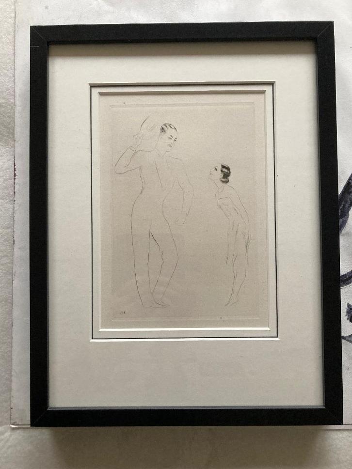 6 Art Deco etsen van de Franse kunstenaar Charles Kieffer, Antiek en Kunst, Kunst | Etsen en Gravures, Ophalen of Verzenden