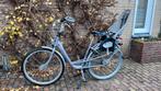Batavus Mamafiets met Voor- en Achterzitje, Batavus, Ophalen of Verzenden, 53 tot 56 cm, Gebruikt