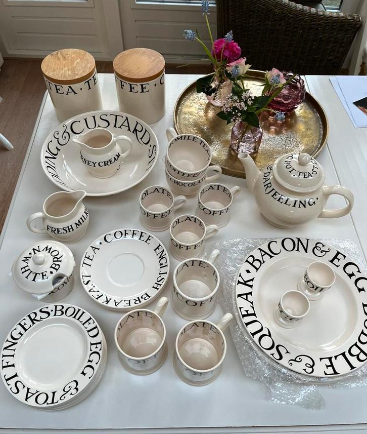 Servies Toast & Marmelade, Emma Bridgewater, Huis en Inrichting, Keuken | Servies, Nieuw, Overige typen, Overige stijlen, Aardewerk