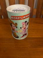 Oude vintage mickey spaarpot, Ophalen of Verzenden, Gebruikt, Overige