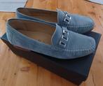 Sioux Dames Moccasins/ Loafers lichtblauw 38,5, Kleding | Dames, Schoenen, Instappers, Ophalen of Verzenden, Zo goed als nieuw