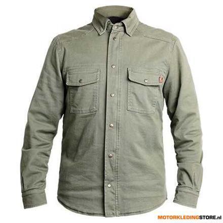 John Doe Motoshirt, Olijfgroen, Motoren, Kleding | Motorkleding, Nieuw met kaartje, Ophalen of Verzenden