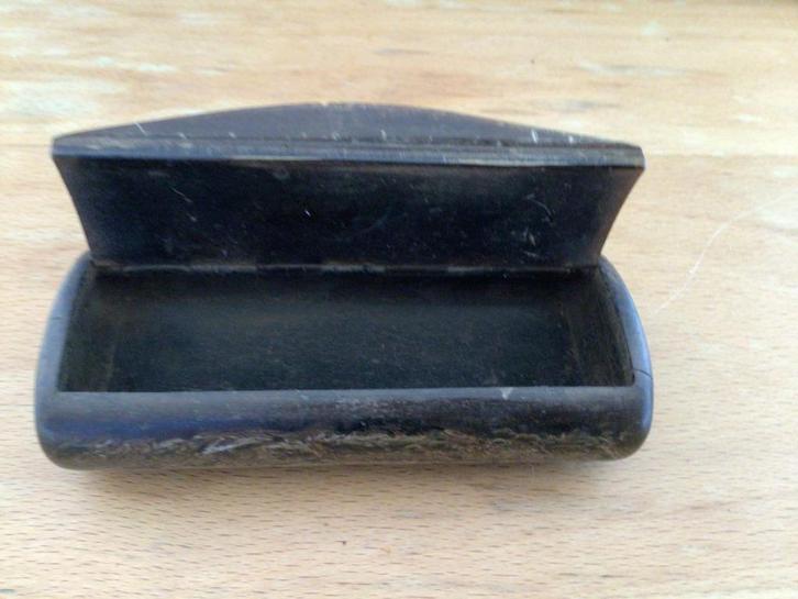 Leuk antiek houten snuifdoosje. € 10,-, Antiek en Kunst, Curiosa en Brocante, Verzenden