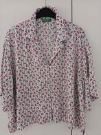 Benetton zomerblouse met kersjesprint mt.XL *NIEUW*, Kleding | Dames, Benetton, Ophalen, Nieuw, Maat 46/48 (XL) of groter