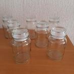Lege Douwe Egberts koffiepotten/voorraadpotten € 2,00 p.stuk, Huis en Inrichting, Ophalen, Zo goed als nieuw, Glas, Pot, Bus of Blik
