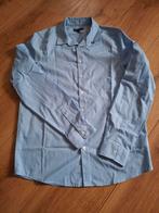 Blauw overhemd C&A maat 158, Ophalen of Verzenden, Zo goed als nieuw, C&A, Jongen