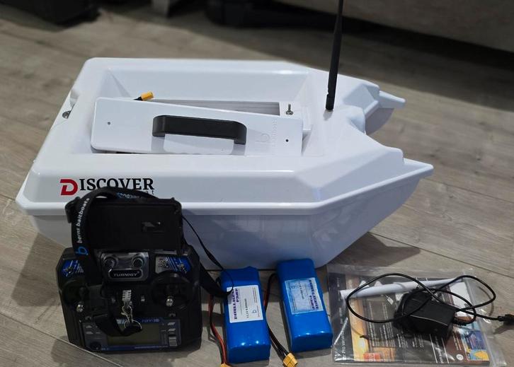 B Boats Discover met Dragonfly, GPS Autopilot, Baitspreader, Watersport en Boten, Hengelsport | Karpervissen, Zo goed als nieuw