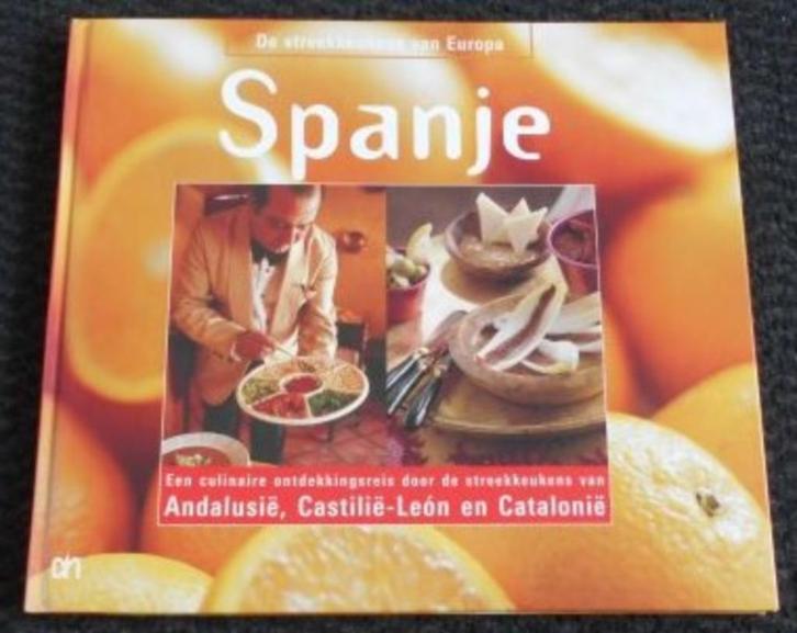 Spanje De streekkeukens van Europa deel 5 Albert Heijn AH, Boeken, Kookboeken, Zo goed als nieuw, Voorgerechten en Soepen, Hoofdgerechten