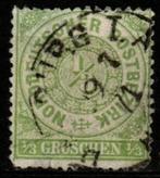 Mooi kavel oud Duits NDP GZY008., Postzegels en Munten, Postzegels | Europa | Duitsland, Overige periodes, Verzenden, Gestempeld