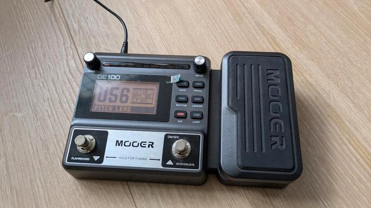 Mooer GE100 Multi-Effects Guitar Pedal, Muziek en Instrumenten, Effecten, Gebruikt, Chorus, Delay of Echo, Distortion, Overdrive of Fuzz