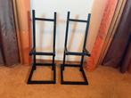 Speaker stands (2 stuks), Ophalen, 60 tot 90 cm, Zo goed als nieuw, Metaal