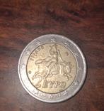 2 Euro Griekenland 2002 misdruk (S in een sterretje), Postzegels en Munten, Munten | Europa | Euromunten, Ophalen of Verzenden