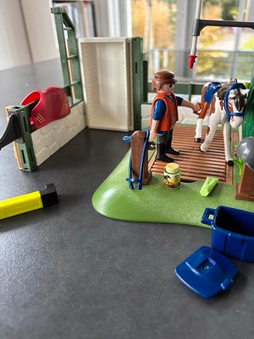 Playmobil 6929 Paarden Wasplaats/Poetsplaats beschikbaar voor biedingen
