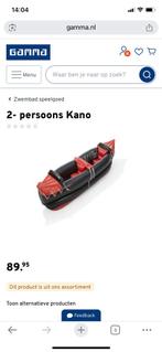 Te koop 2 opblaasbare kano’s, Watersport en Boten, Kano's, Ophalen, Gebruikt, Twee personen, Met peddels