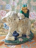 Zware antieke deurstopper uit Engeland met schapen 26 cm., Antiek en Kunst, Ophalen of Verzenden
