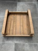 Houten Dienblad - Zo Goed Als Nieuw, Huis en Inrichting, Woonaccessoires | Kisten, 50 tot 100 cm, Ophalen of Verzenden, Zo goed als nieuw