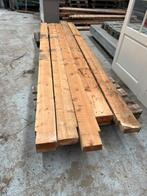 Diverse houten balken. 17,5 bij 7,5 en 6 meter lang, Doe-het-zelf en Verbouw, Hout en Planken, Ophalen of Verzenden