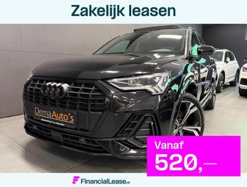 Audi Q3 45 TFSI e S-LINE BLACK-EDITION 20'' PANO/LED/DAB/SFE beschikbaar voor biedingen