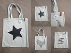 Restpartij canvas tassen shopper bags tote tas duurzaam, Verzenden, Nieuw, Beige, Shopper