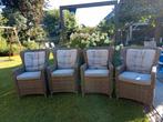 Silver Bird dining stoel wicker 6x, Ophalen, Gebruikt, Wicker, Stoel