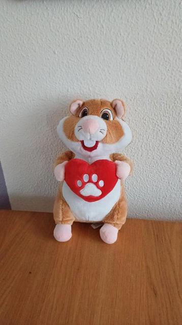 Albert Heijn Hamster hart met poot dierendag beschikbaar voor biedingen