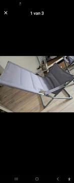 2 verstelbare lounge stoelen, 3 standen,, Ophalen, Zo goed als nieuw, Aluminium
