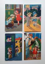 19 antieke kleurrijke  kinder ansichtkaarten, Verzamelen, Ansichtkaarten | Themakaarten, Ophalen of Verzenden, 1920 tot 1940, Gelopen