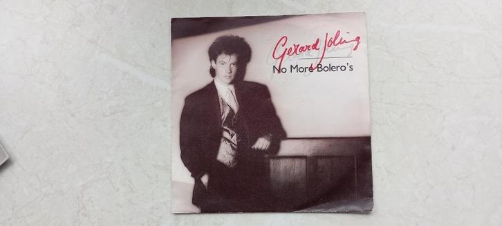 GERARD JOLING  /  no more bolero's   1989, Cd's en Dvd's, Vinyl Singles, Zo goed als nieuw, Single, Pop, Ophalen of Verzenden