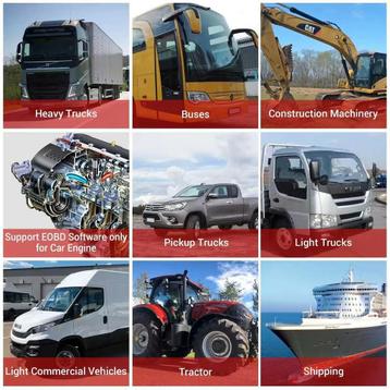 Launch Heavy Duty Trucks Vrachtwagens Machines Shovels truck beschikbaar voor biedingen