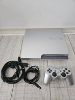 Sony PlayStation 3 Slim Satin Silver - 320GB, Spelcomputers en Games, Spelcomputers | Sony PlayStation 4, Met 1 controller, Ophalen of Verzenden