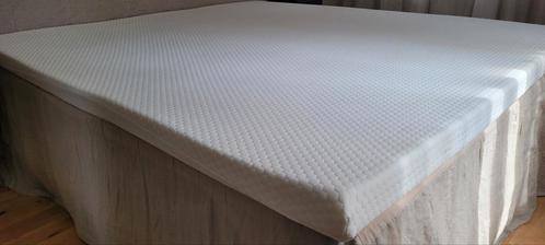 Hypnia bamboe/traagschuimtopper 8 cm, Huis en Inrichting, Slaapkamer | Matrassen en Bedbodems, Zo goed als nieuw, 180 cm, 200 cm