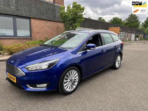 Ford Focus Wagon 1.0 First Edition Trekhaak Navi Dealerauto, Auto's, Ford, Bedrijf, Te koop, Focus, ABS, Airbags, Airconditioning