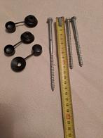 te koop partij plaat bouten  en pijp beugels   nieuw, Ophalen of Verzenden, Nieuw, 50 tot 100 mm, Bouten of Moeren