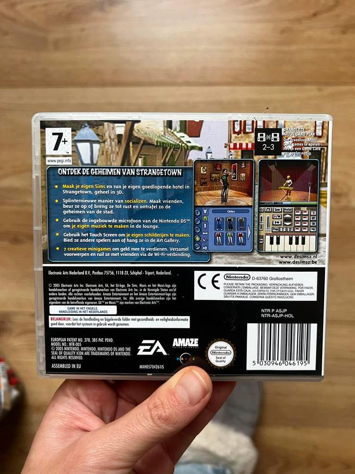 De Sims 2 - Nintendo DS, Spelcomputers en Games, Games | Nintendo DS, Zo goed als nieuw, Simulatie, 1 speler, Vanaf 7 jaar, Gekoppelde computers