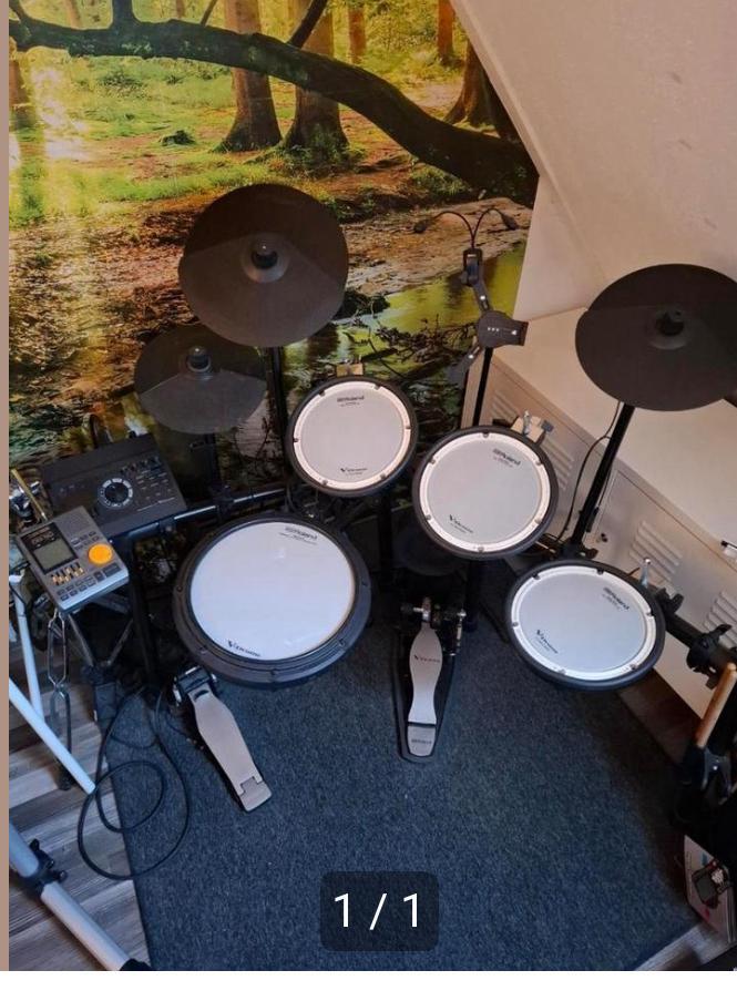 Roland TD-17KV2 V-Drums elektronisch drumstel, Muziek en Instrumenten, Percussie, Zo goed als nieuw, Ophalen