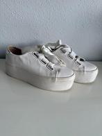 Bershka Witte Platform Sneakers Maat 38, Ophalen of Verzenden, Gedragen, Wit, Sneakers of Gympen