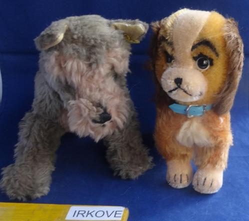 STEIFF * LADY EN VAGEBOND * Schattige Hondjes *, Verzamelen, Beren en Cherished Teddies, Zo goed als nieuw, Stoffen beer, Steiff