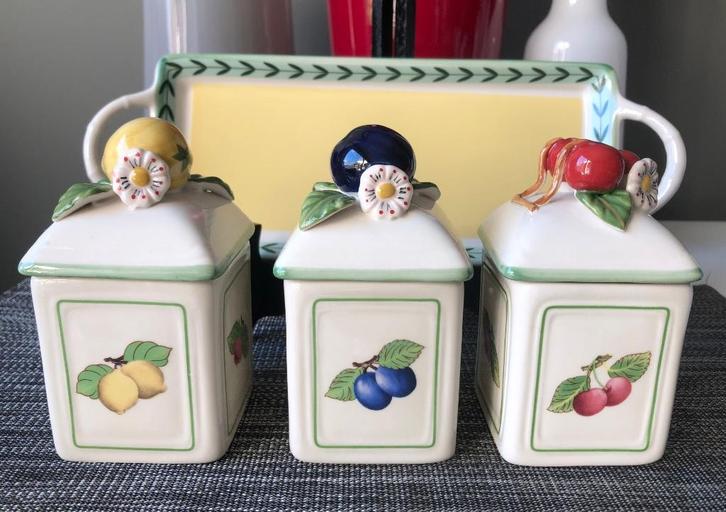 Villeroy & Boch French Garden Charm Set, Huis en Inrichting, Keuken | Servies, Zo goed als nieuw, Overige typen, Overige stijlen