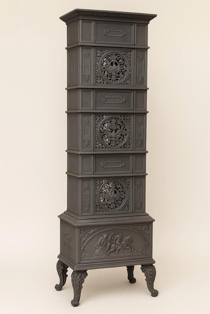 noorse houtkachel, Huis en Inrichting, Kachels, Gebruikt, Houtkachel, Hout, Ophalen