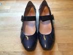 Donker Blauwe open damesschoenen merk Verhulst maat 7,5, Ophalen of Verzenden, Zo goed als nieuw, Blauw