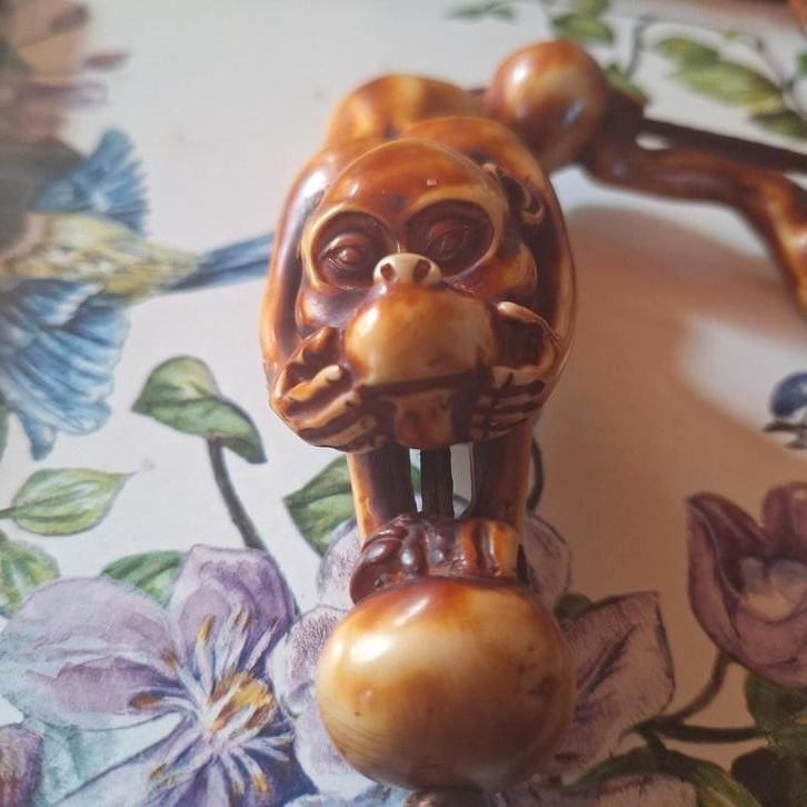 Zeer oude , horen zien en zwijgen,, Antiek en Kunst, Kunst | Overige Kunst, Ophalen of Verzenden
