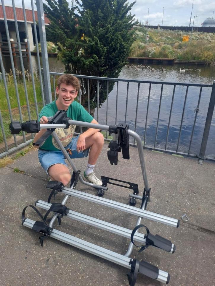 menabo fietsendrager voor volkswagen caddy, Auto diversen, Fietsendragers, Zo goed als nieuw, Ophalen