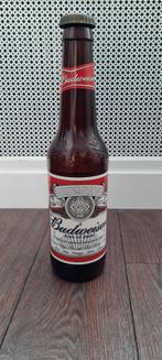 Ouwe unieke Budweiser Reclame Fles, Verzamelen, Biermerken, Ophalen of Verzenden, Gebruikt, Overige typen, Overige merken
