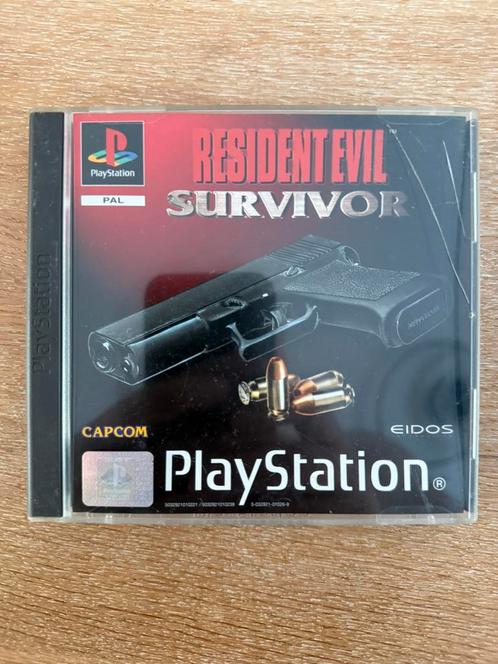 Resident Evil Survivor (PAL), Spelcomputers en Games, Games | Sony PlayStation 1, Gebruikt, Shooter, 1 speler, Vanaf 16 jaar, Eén computer