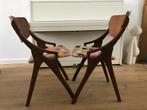 2 Arne Hovmand Olsen Mogens Kold stoel retro teak, Huis en Inrichting, Stoelen, Ophalen, Gebruikt, Bruin, Nvt