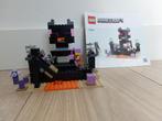minecraft lego set de eindarena, Ophalen of Verzenden, Gebruikt, Complete set, Lego